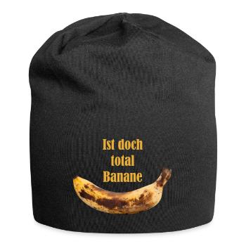 C’est totalement banane - Bonnet en jersey - noir - Devant