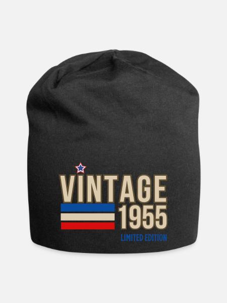 Vintage 1955 limited edition - Bonnet en jersey - noir