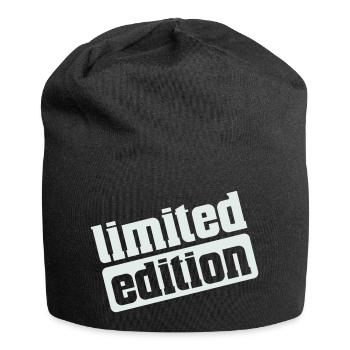 Limited Edition - Jersey Beanie - black - Front