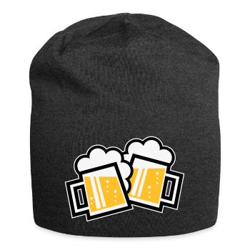 XZwei Originale Bayern (dreifarbig) - Jersey-Beanie - Anthrazit - Vorne