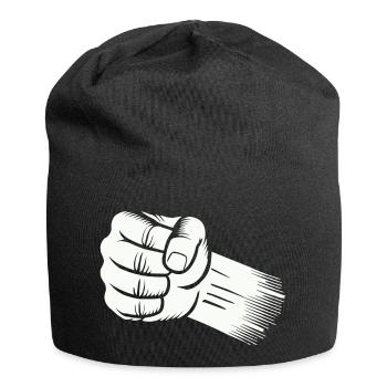 fist - Jersey Beanie - black - Front