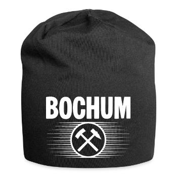 Bochum Glueck auf - Jersey-Beanie - Schwarz - Vorne