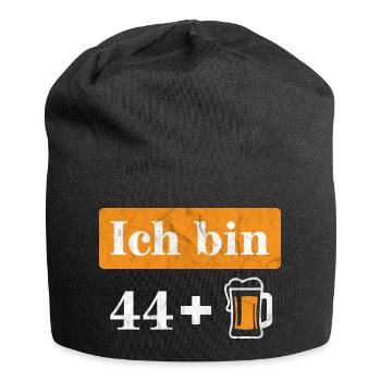 I'm 44 plus beer 45th birthday - Jersey Beanie - black - Front