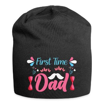 Future papa Futur père - Bonnet en jersey - noir - Devant