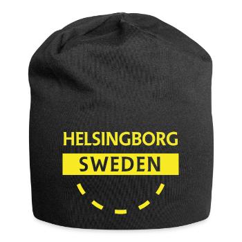 Helsingborg Sweden Patch - Jersey Beanie - black - Front