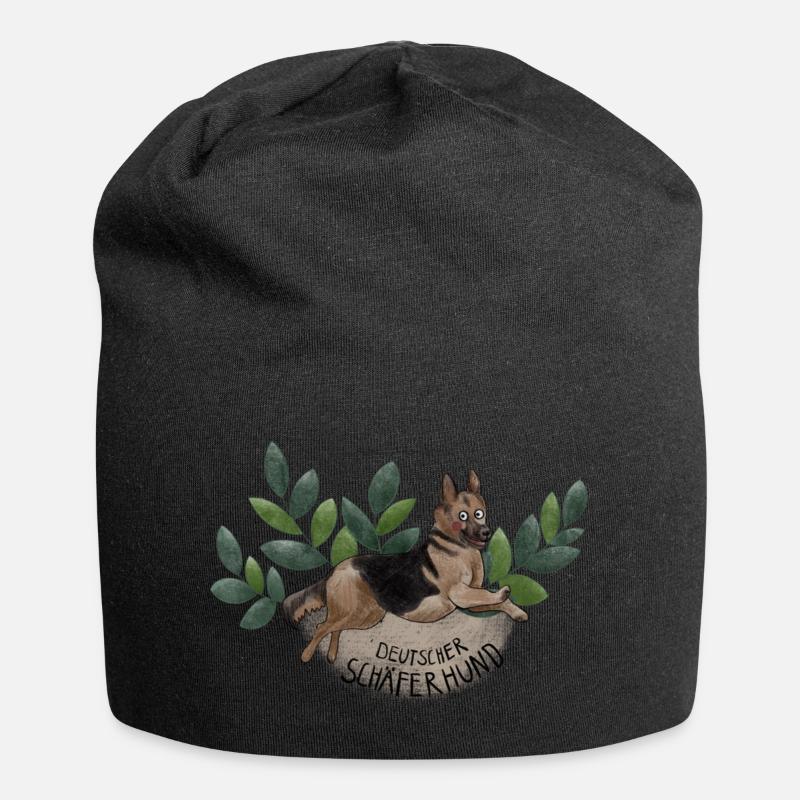 Berger allemand Botanika - Bonnet en jersey - noir
