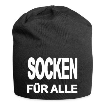 Socks - Jersey Beanie - black - Front