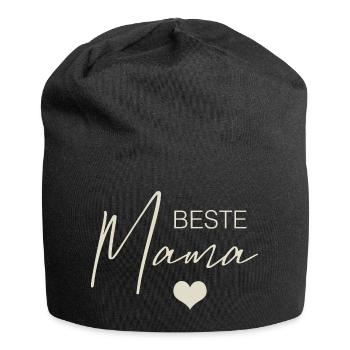 Meilleure maman - Bonnet en jersey - noir - Devant