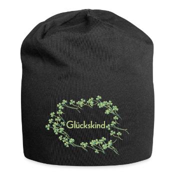 Enfant chanceux - Bonnet en jersey - noir - Devant