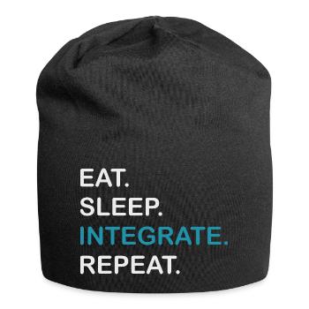 Integrate Repeat HPLC Performance Chromatography - Jersey Beanie - black - Front