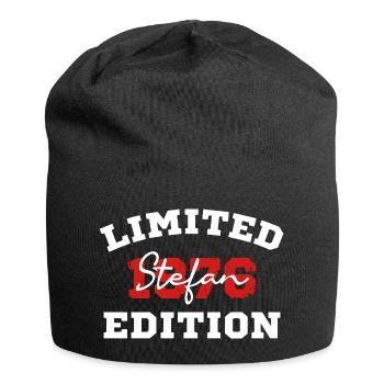 Birthday T-Shirt Stefan 50 Years - Jersey Beanie - black - Front