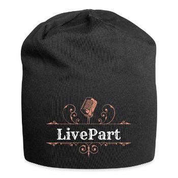 LivePart - like your playlist - only better! - Jersey Beanie - black - Front
