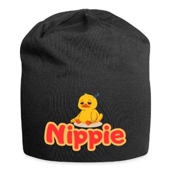 Canard Nippie - Bonnet en jersey - noir - Devant