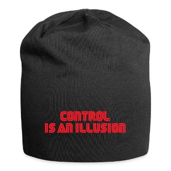 Control is an illusion - Jersey-Beanie - Schwarz - Vorne