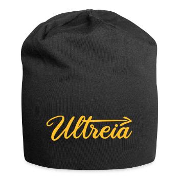 Ultreia | Arrow | Camino de Santiago | Santiago - Jersey Beanie - black - Front