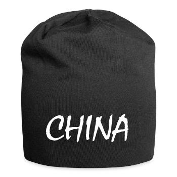 China - Jersey-Beanie - Schwarz - Vorne