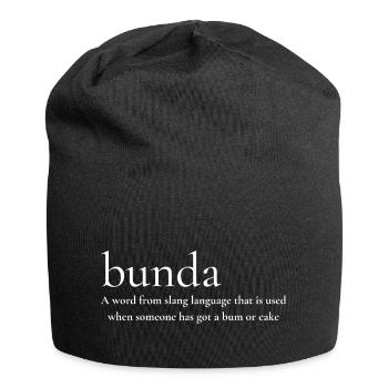 BUNDA - Jersey Beanie - black - Front