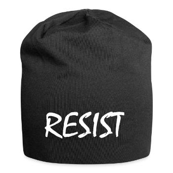 Resist - Jersey Beanie - black - Front