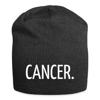 Cancer - Bonnet en jersey - charbon - Devant