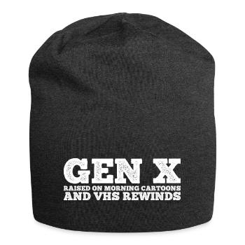 Gen X FAFO Generation X - Jersey Beanie - charcoal grey - Front