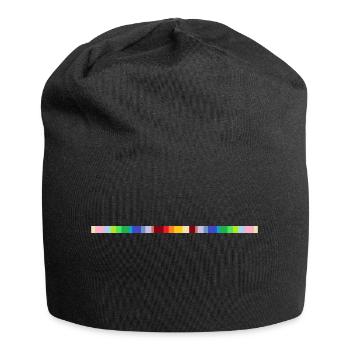 Sign colorful - Jersey-Beanie - Schwarz - Vorne