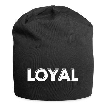 Loyauté loyale - Bonnet en jersey - noir - Devant