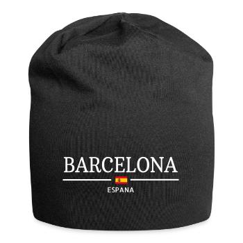 Barcelona - Bonnet en jersey - noir - Devant