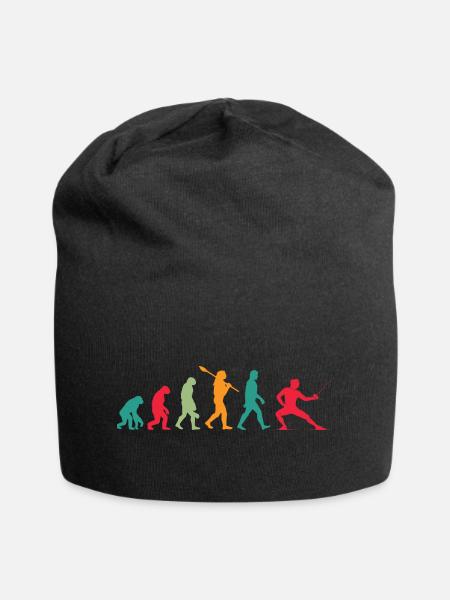 Fechten Evolution - Jersey-Beanie - Schwarz