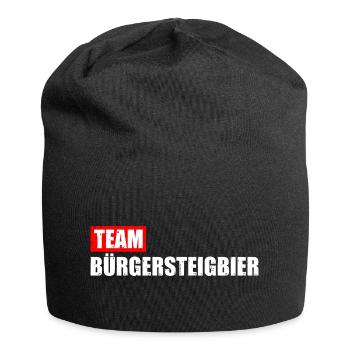 Team Bürgersteigbier Ortskontrollfahrt OKF - Jersey-Beanie - Schwarz - Vorne