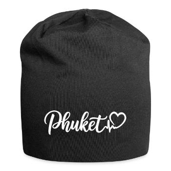 Phuket Heartbeat Thailand - Jersey Beanie - black - Front