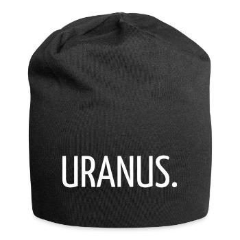 Uranus. - Bonnet en jersey - noir - Devant