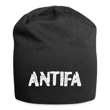 Les antifas - Bonnet en jersey - noir - Devant