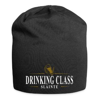 Drinking Class "Sláinte" - Jersey-Beanie - Schwarz - Vorne