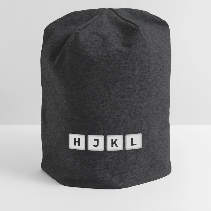 HJKL Computer Keys VI & Vim Code Geeks & Nerds Jersey Beanie