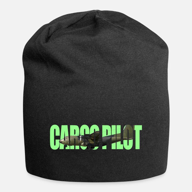 Cargo pilot C-160 - Jersey Beanie - black
