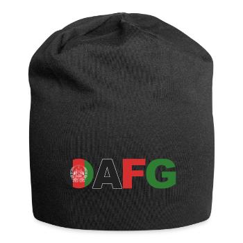 Afghanistan - Jersey Beanie - black - Front