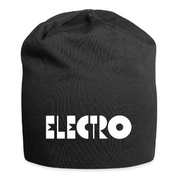 Electro music - Jersey Beanie - black - Front