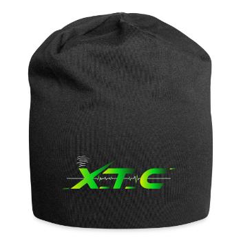 XTEC Pulse Neon Tech Logo - Jersey-Beanie - Schwarz - Vorne