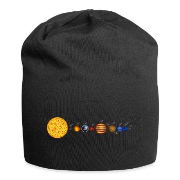 Solar System - Jersey-Beanie - Schwarz - Vorne