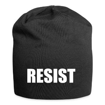 Resist - Jersey Beanie - black - Front