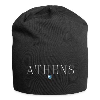 J’adore Athènes - Bonnet en jersey - noir - Devant