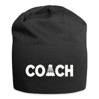 Federball Coach - Jersey-Beanie - Schwarz - Vorne