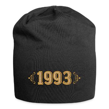 Legende seit 1993 Retro 1993 - Jersey-Beanie - Schwarz - Vorne