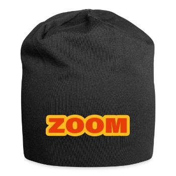 Zoom - Bonnet en jersey - noir - Devant