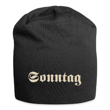 Sunday - Jersey Beanie - black - Front