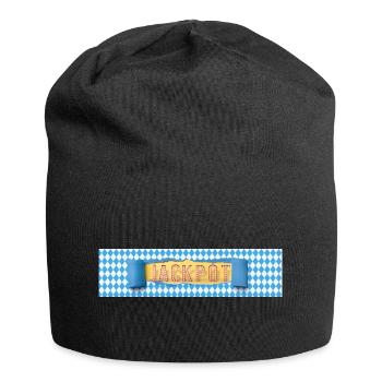 Jackpot Neuer Job Erfolg Geschenk Motivation - Jersey-Beanie - Schwarz - Vorne