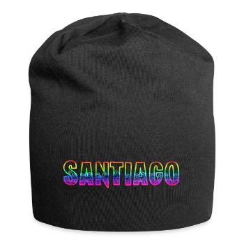 santiago rs regenbogen - Jersey-Beanie - Schwarz - Vorne