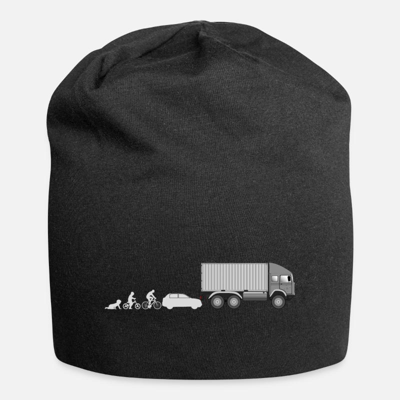 Evolution Container Truck Driver - Jersey Beanie - black
