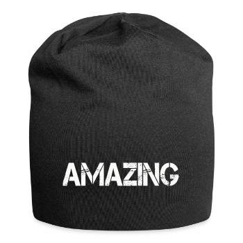 amazing - Jersey Beanie - black - Front