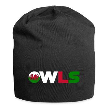 Wales - Jersey-Beanie - Schwarz - Vorne